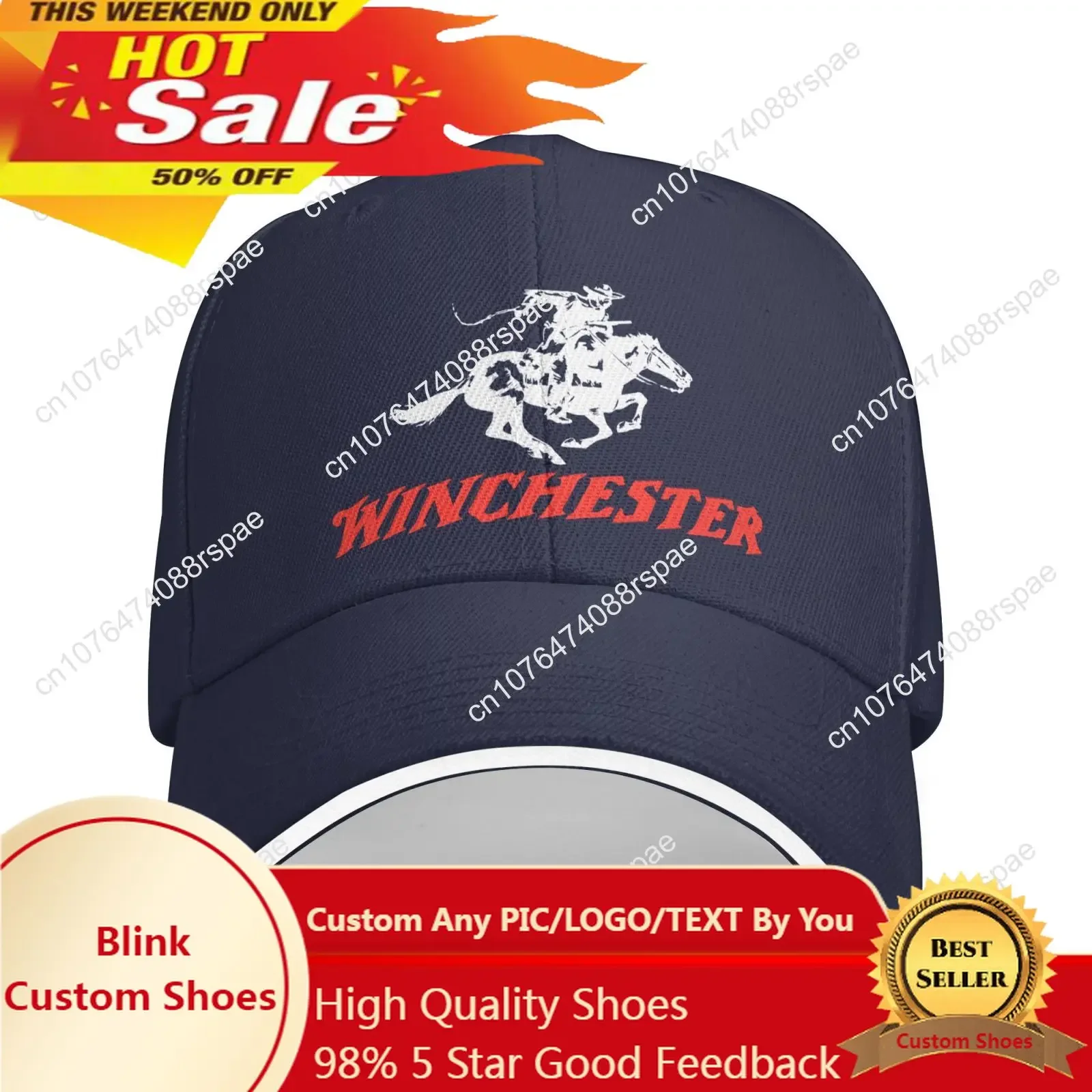 

Baseball Cap New Winchester Pistols Riffle Firearms Logo Men S Grey Snapback Hat Peaked