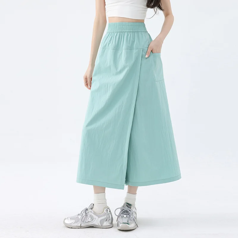 Hose mit weitem Bein, Baumwolle, für Damen, Herbst, Cord, maßgeschneidert, Büro, Damen, gestrickt, urban, Basic, bequem, schlichte Hose, Highstreet