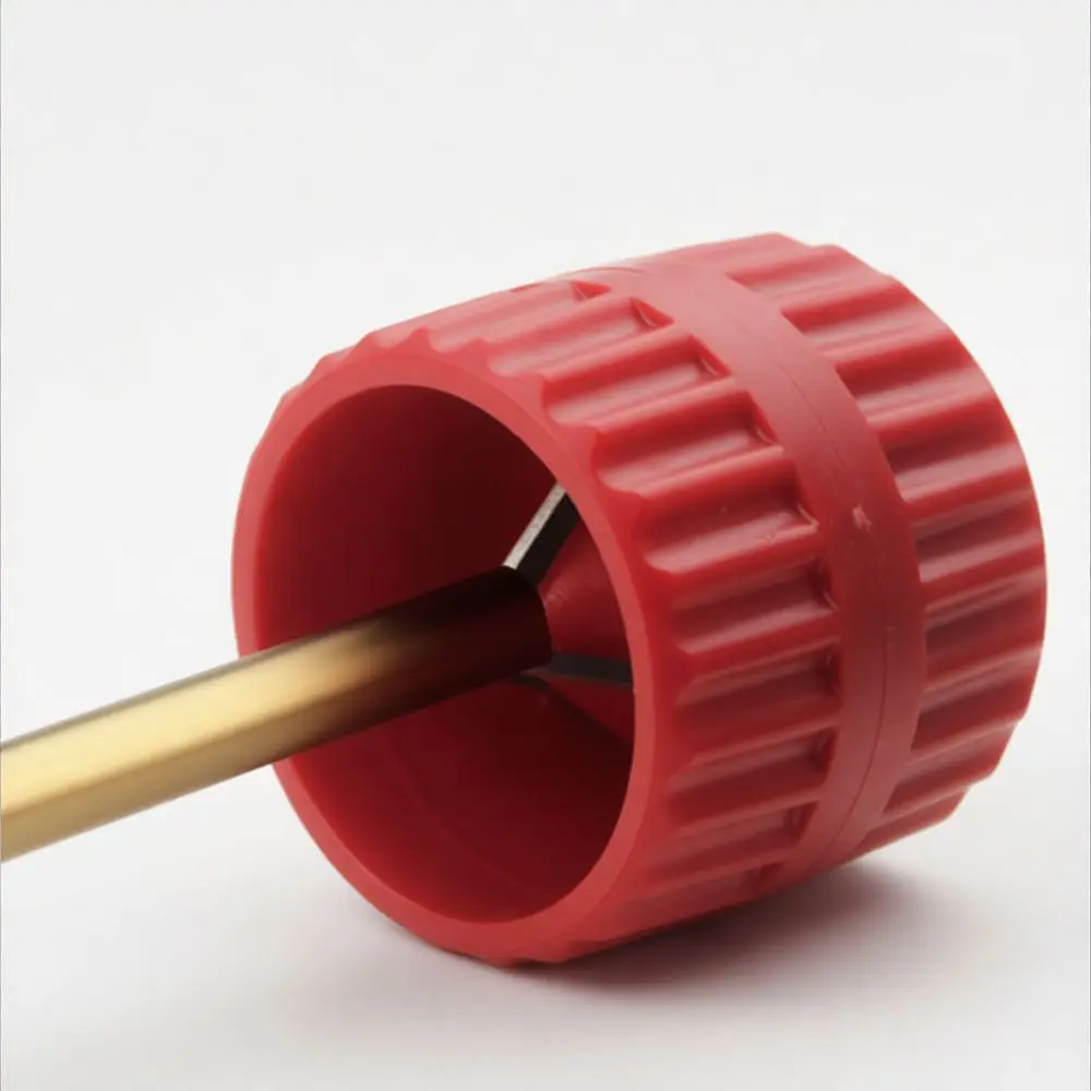 Multi Purpose Pipe Deburrer CT208 Chamfering Tool For Plastic Copper Iron Pipes Inner Outer Edge Trimmer Gadget
