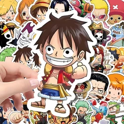 10/30/50pcs Anime ONE PIECE Clown Buggy Stickers Cool Graffiti Kids Sticker Toy Phone Case cancelleria Skateboard Cartoon decalcomanie