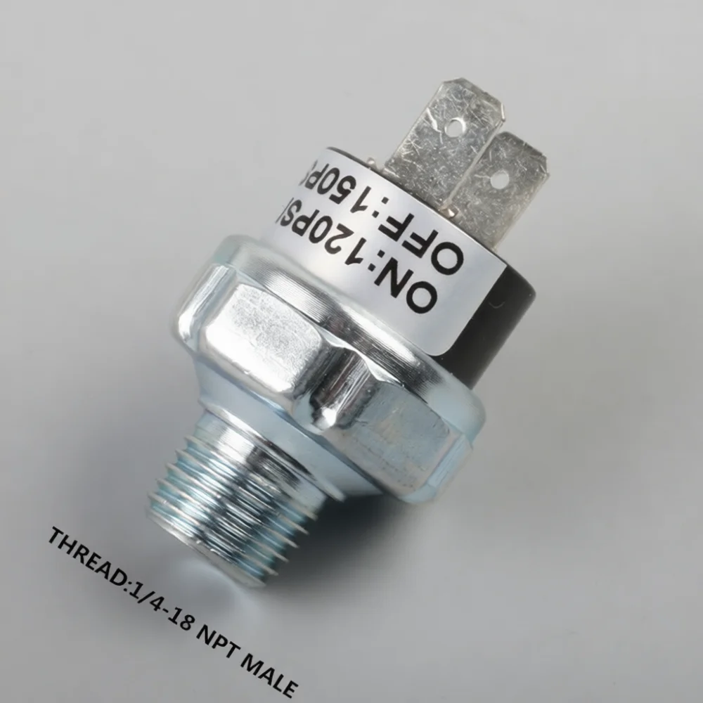Replacement Pressure Switch For Fangeng Air Compressor Pump Controller Automatic Pneumatic Valve 1/8 1/4 NPT Threaded Fitting