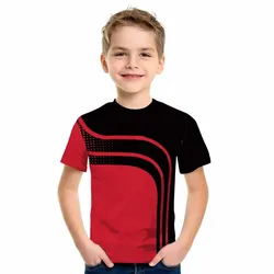 Summer Kids Clothes 3d Print T Shirt Kids Fashion Casual T-Shirt Short Sleeve Unisex Children's Sports Clothing Tshirt Tops