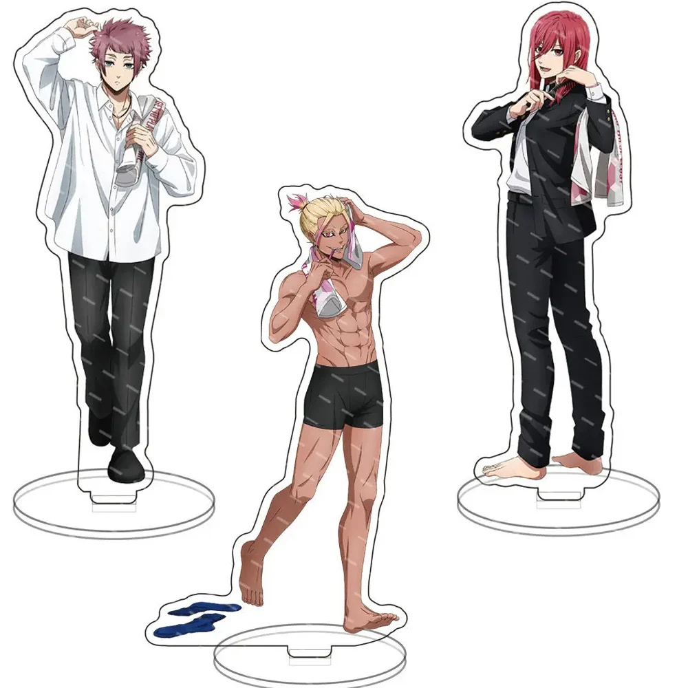  Acrylic Stand Model Number Plate Nagi Seishiro Mikage Reo Bachira Meguru Anime Keychain Women Desk Display Collect