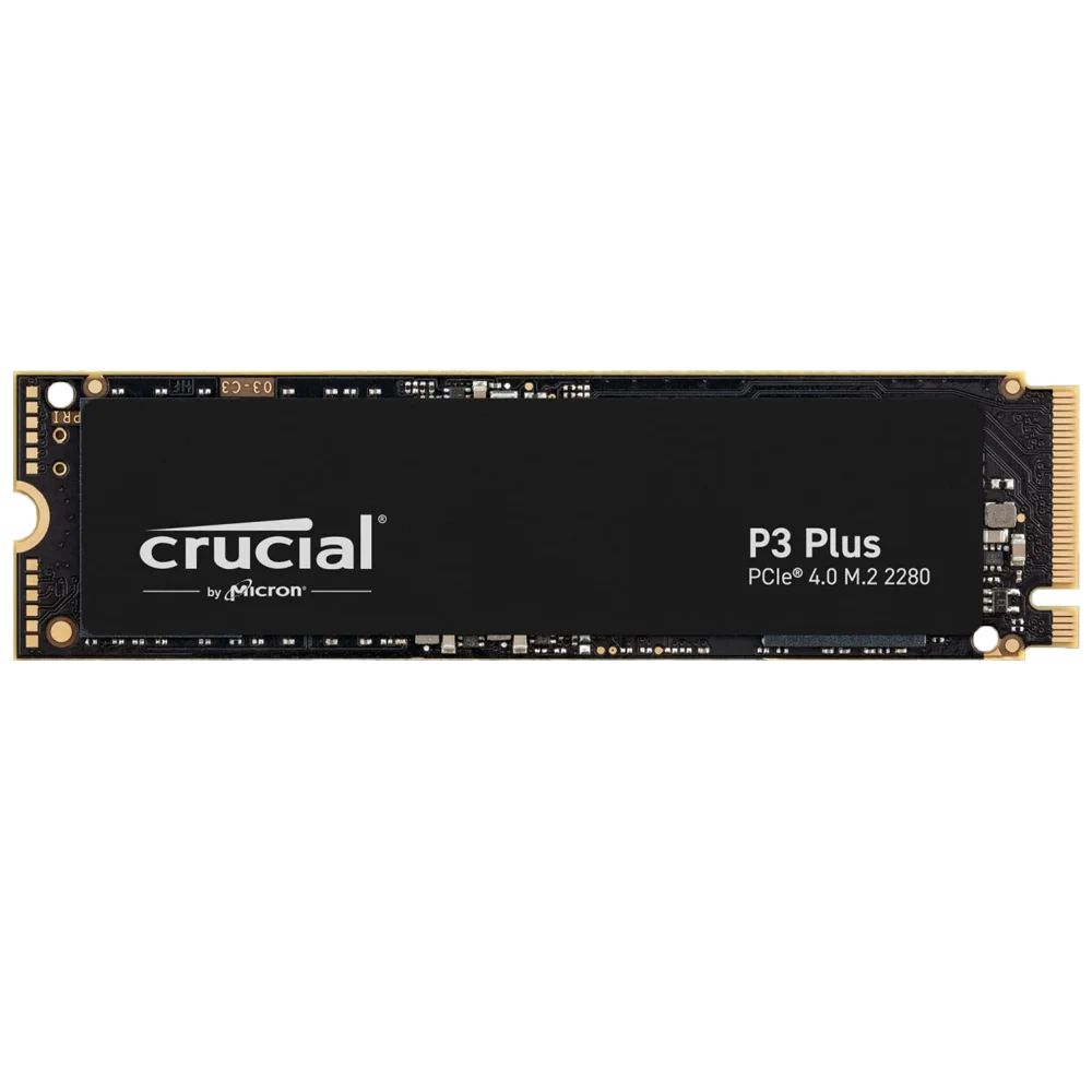 Crucial P3 Plus 1TB PCIe Gen4 3D NAND NVMe M.2 SSD, hasta 5000MB/s - CT1000P3PSSD8