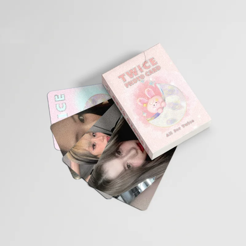 Tarjeta láser KPOP TWICENew, tarjeta LOMO, AEYOUNG, DAHYUN, JIHYO, MOMO, NAYEON Girl, regalo de colección, postal, foto, 50 unidades por juego