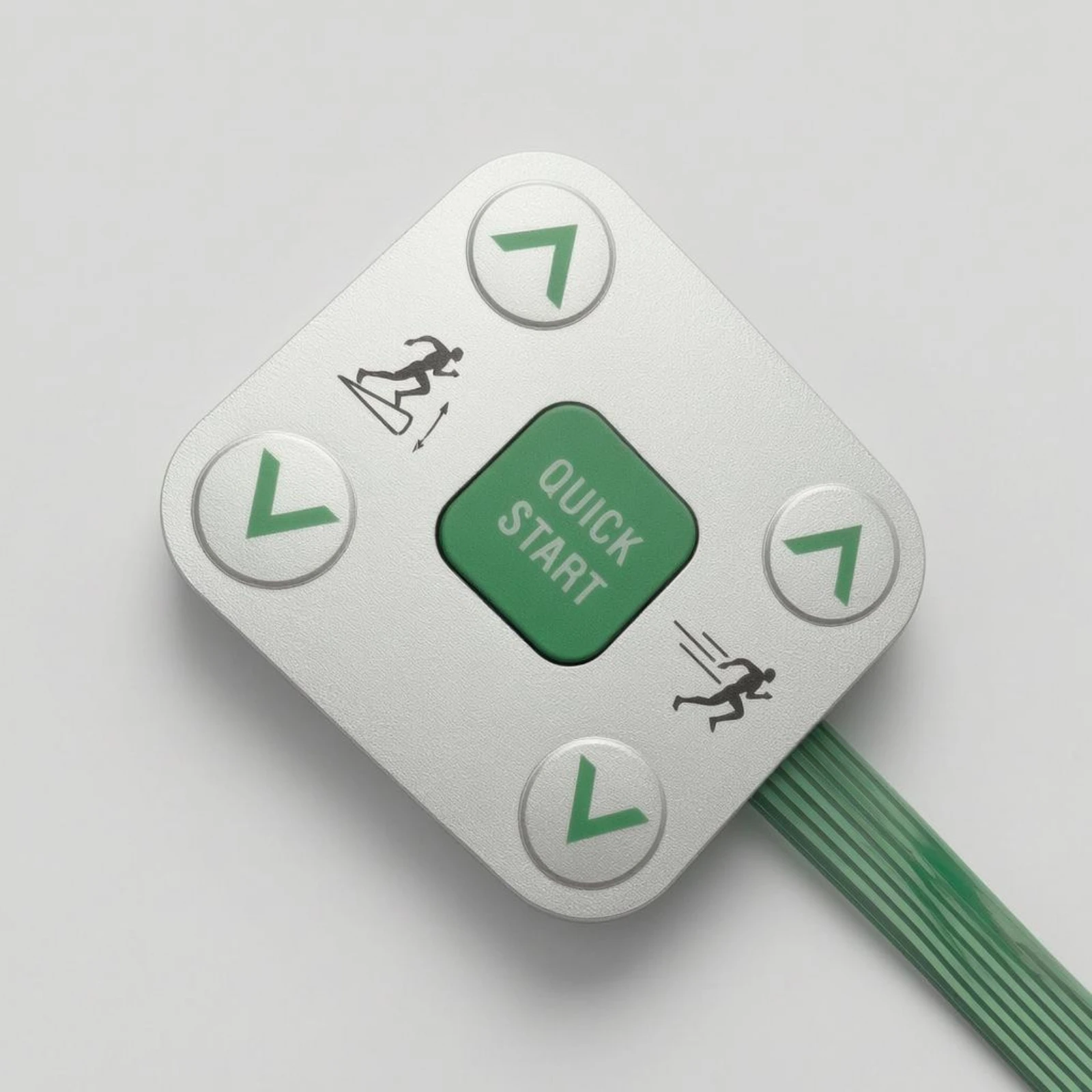 Control-Panel Key Membrane Sticker Quick Start Label Treadmill Control-Panel Sticker Treadmill Key Membrane Printed Icons
