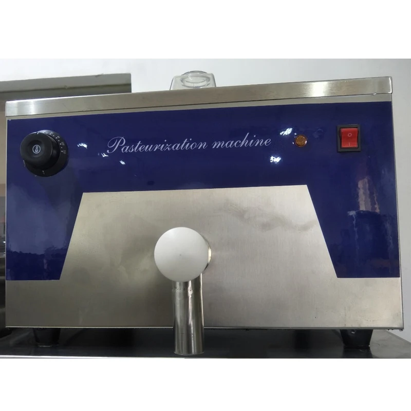 Gelato Ice Cream Mixer Pasteurizer Machine 220V Ice Cream Pasteurizing Pot 6L Capacity