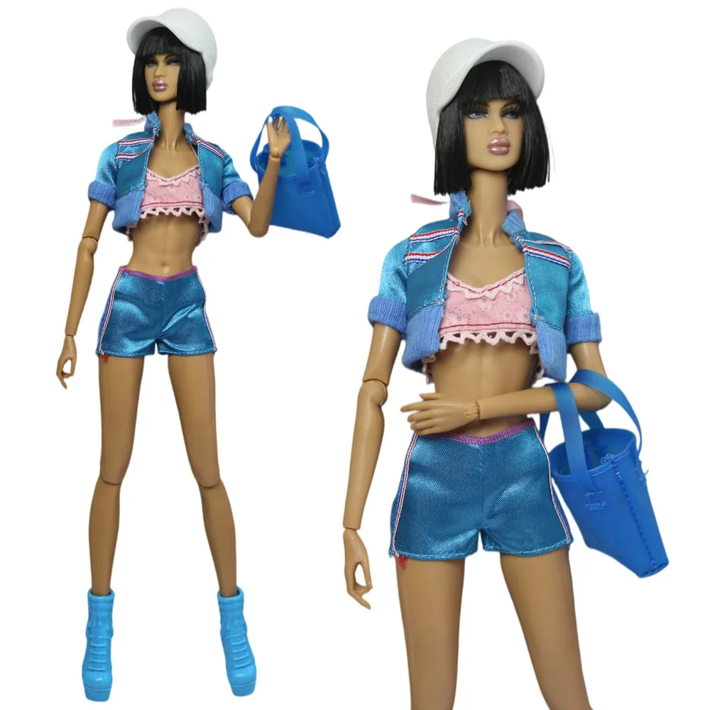1 Set Puppenkleidung im Maßstab 1:6, Kleid-Outfit für 11,5 Zoll (30 cm) Puppen, viele Stile zur Auswahl, Geschenke für Mädchen, Puppenzubehör # 36 – Detail 11