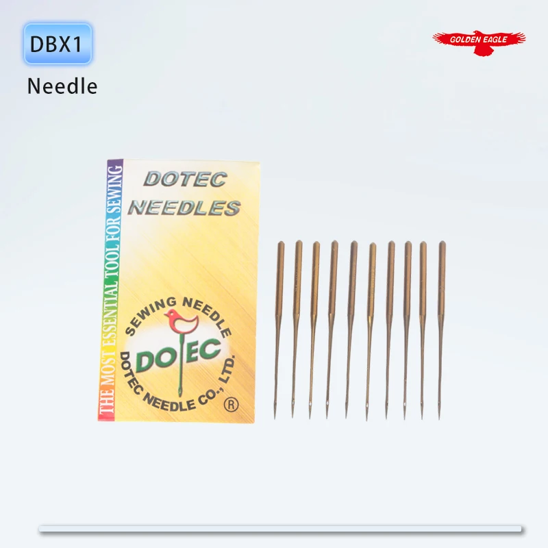 DBX1 KN Ball-Point Heat Proof Titanium Coating Needles For Industrial Lockstitch Sewing Machines DB*1,16x257, 1738A (100 PCS)