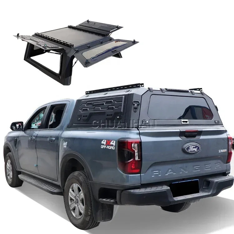 

pickup canopy camper hardtop Truck Topper Bed Cap aluminium canopy for ford ranger gladiator canopy camper