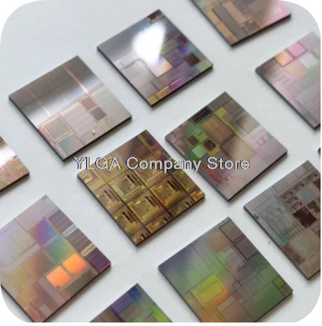 Silicon wafer lens storage chip CPU intelligent IoT bare chip lithography semiconductor teaching tool        1PCS