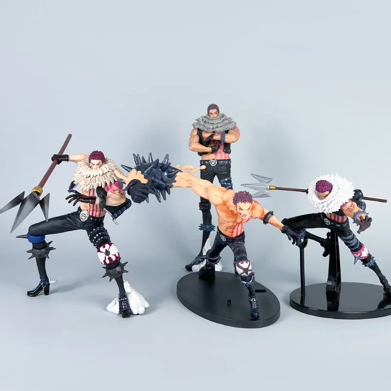 One Piece Battle Card 2 Katakuri Anime Handmade One Piece Model Pendant Box Doll Case Decoration Desktop Ornaments Toys Gifts