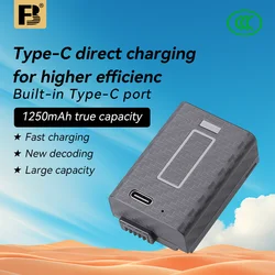FB EN-EL25 Camera Battery with Type-C Port for Nikon Z50 Z30 ZFC Z 50 Z FC Replacement USB-C Port Fast Charging