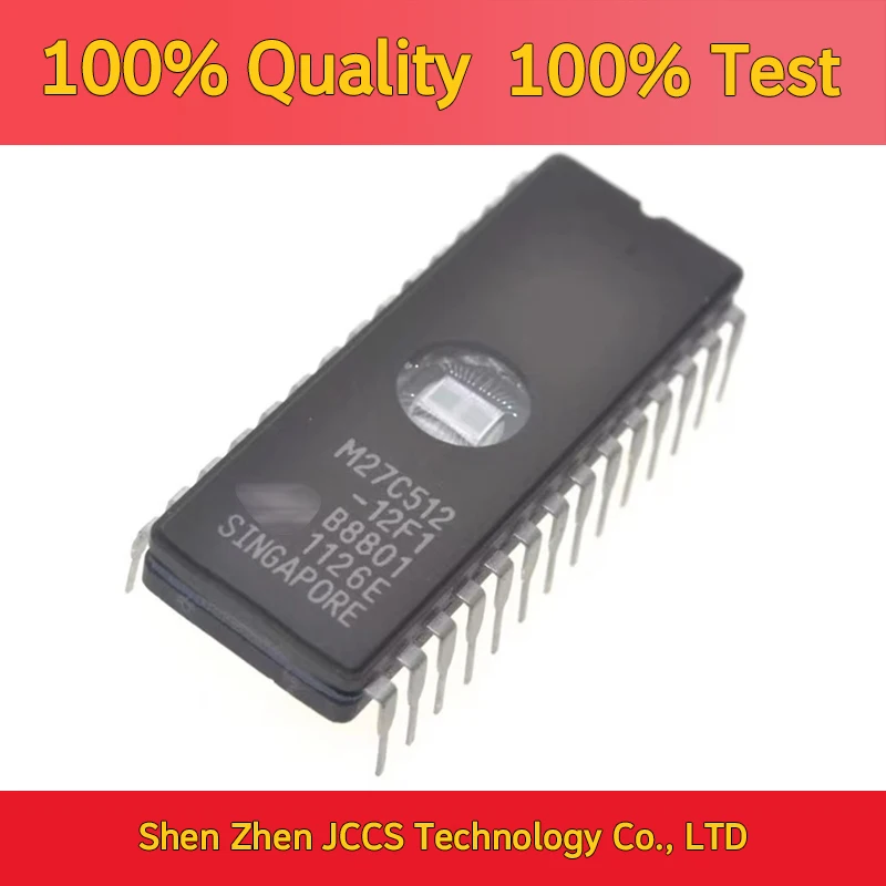 

M27C512-10F1 M27C512-12F1 M27C512-15F6 M27C512-15F1 M27C512 M27C M27 IC Chip CDIP-28