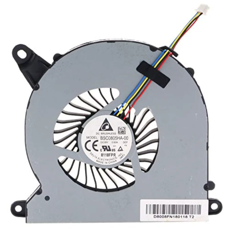 CPU Cooling Fan for Intel NUC8 NUC8i7BEH NUC8i3BEH NUC8i5BEH BSC0805HA-00 DC05V 0.60A