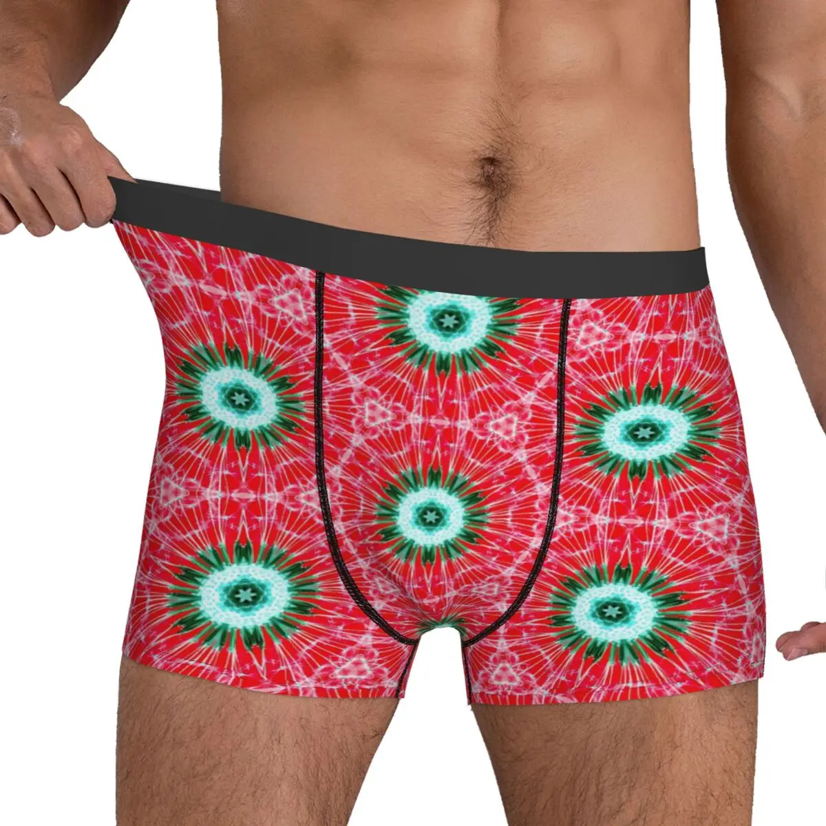 Cute Dandelion Underwear Abstract Print Pouch Hot Boxer Shorts Custom Shorts Briefs Soft Males Panties Big Size 2XL