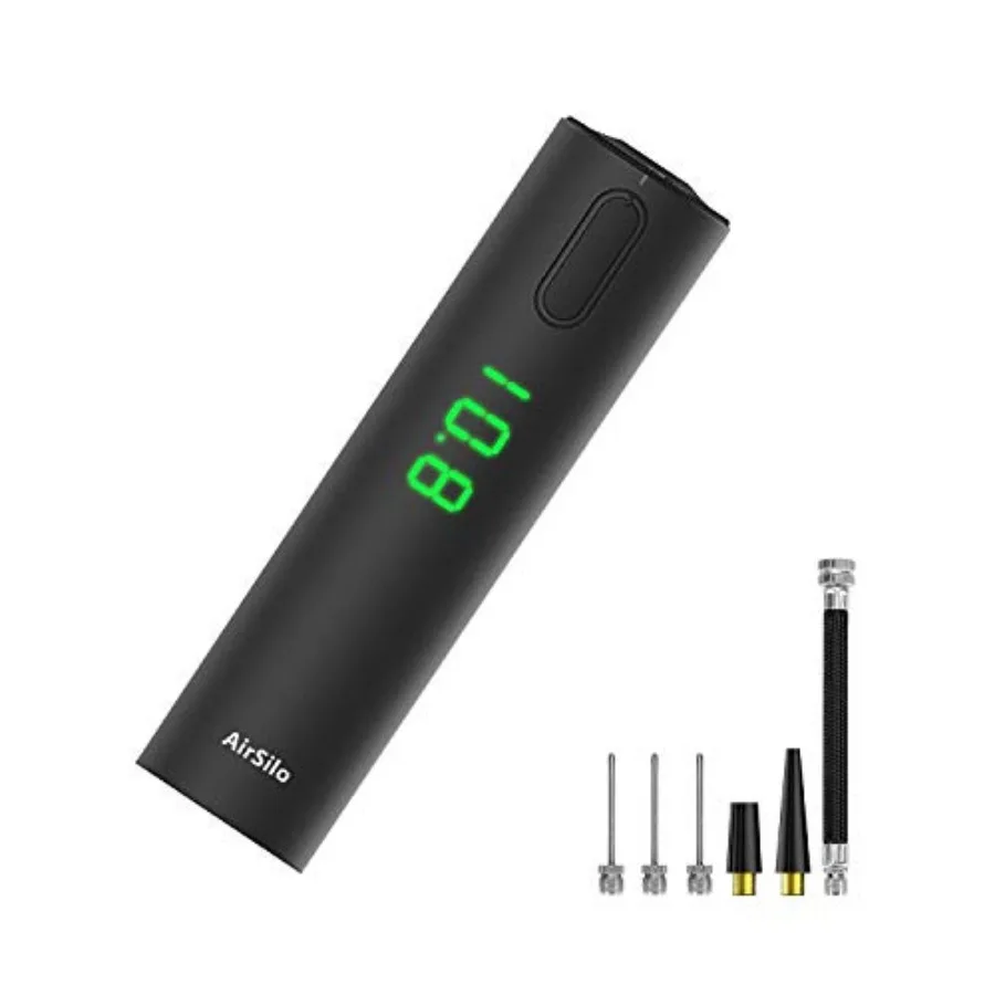 Snelle elektrische balpomp met LED-manometer Max 15PSI voor voetbal basketbal volleybal rugby voetbal zwemmen ring en Oth