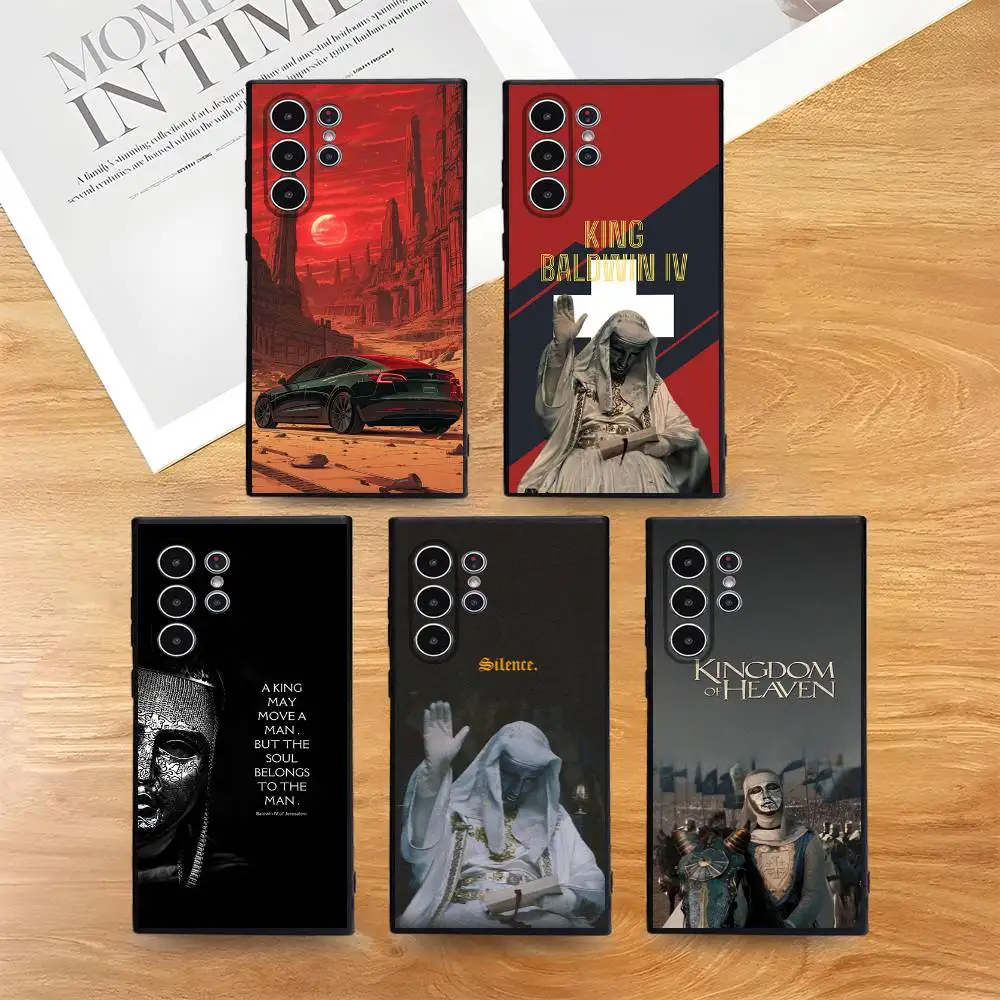 

K-kingdom Of Heaven Cool Phone Case For Phone S Series S21 S22 S23 S24 S25 FE Plus Ultra TPU Soft To Skin-friendly Case