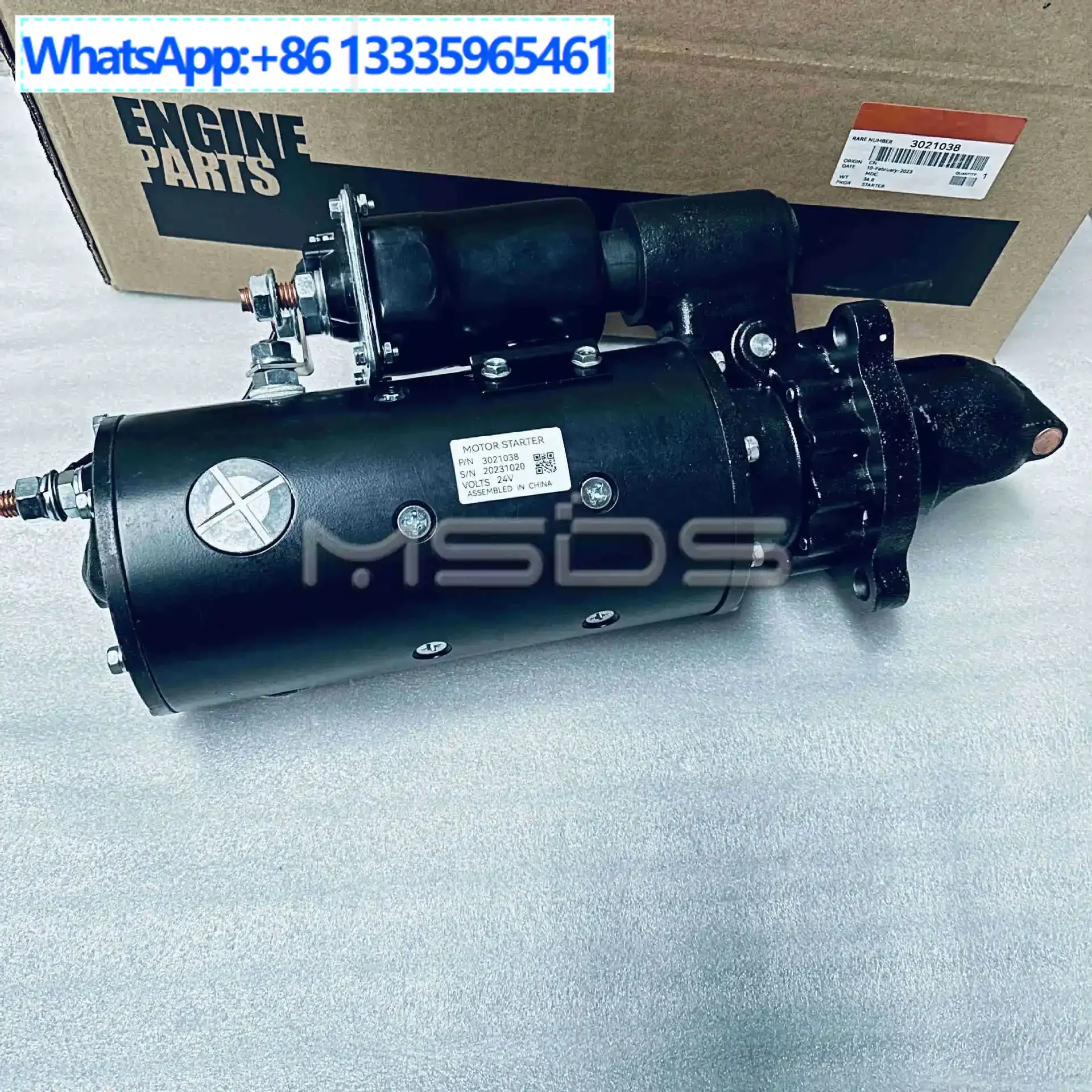 

Cummins engine starter 3021038 special starter starter motor 4906788 drive motor