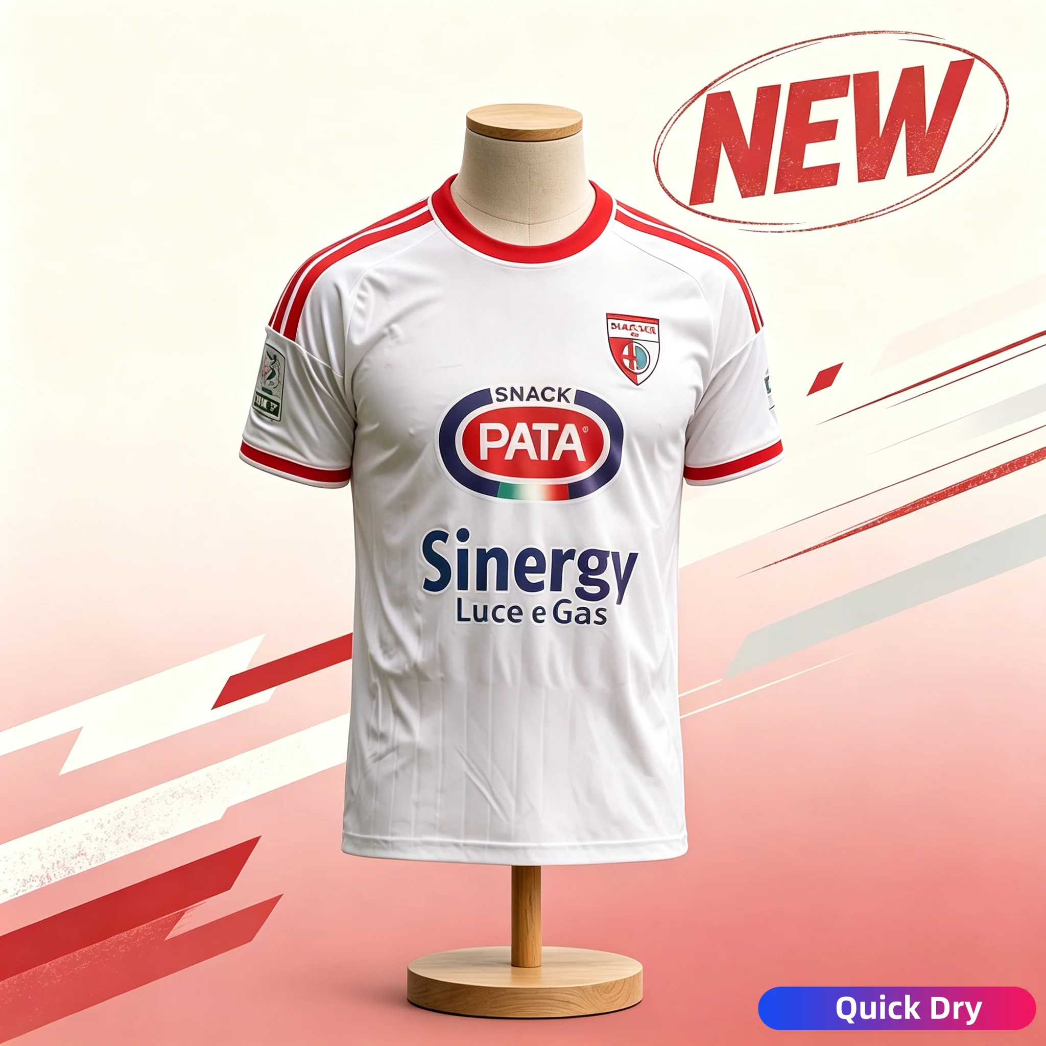 26 Men Italy Mantova Football Jersey Short Sleeve Adult Fan Version Match Training Sport Soccer Uniform Family Kids Tees Fashion