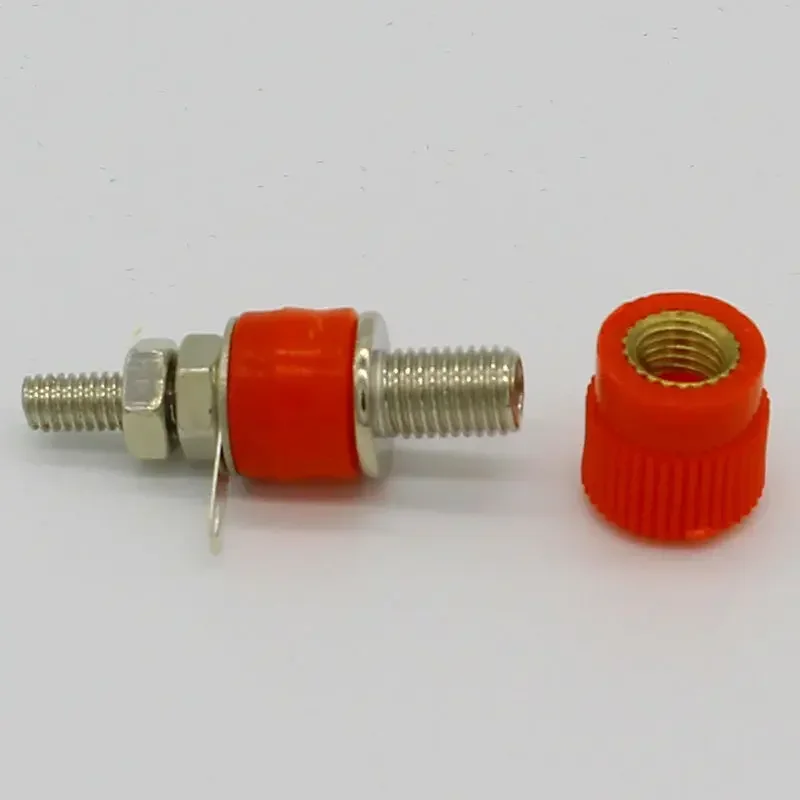 4pcs Terminal fastener 4MM binding post banana jack terminal with metal insert nuts For Cable Terminals
