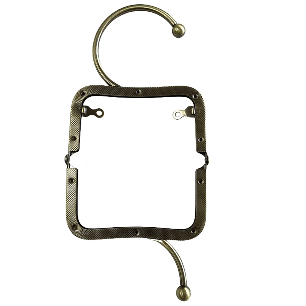 Metal Purse Frame Exquisite Ring Handle Kiss Clasp Lock High-Quality Handbag Clasp Frame For Leather Bags Diy Projects Accessory