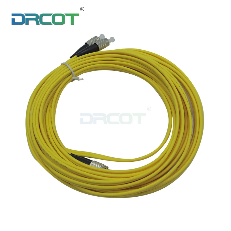 Multi types selection 4/5/6/7/8/10m FC-FC yellow FC-UPC good prices fiber optic cable