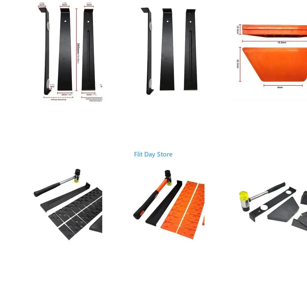 F92C 23 Piece Laminate Flooring Tool Set Includes All Necessary Installation Accessories For Home Improvement DIY And