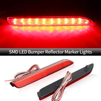 2 ks LED brzdových světel do zadního nárazníku pro Toyota RAV4 Camry Sienna Avalon Harrier WISH pro Lexus IS-F GX470 RX300 NX RC 10 nejlepší prodej Nárazník pro Toyota Harrier - №8