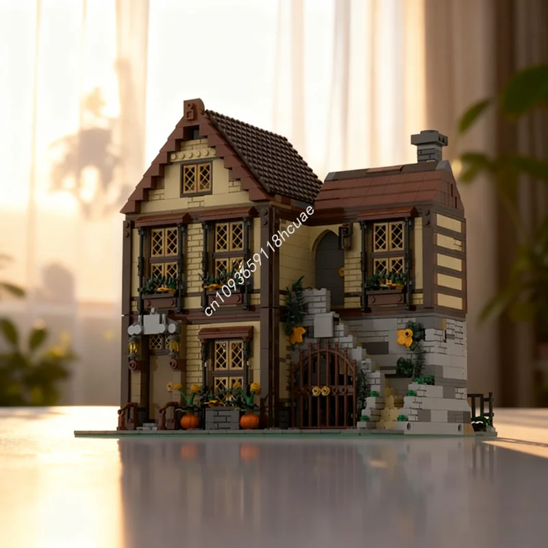 2099 قطعة MOC ساندرسونز الحرفية متجر وحدات نموذج اللبنات العمارة لتقوم بها بنفسك ألعاب إبداعية الاطفال هدايا عيد الميلاد عيد الميلاد #1