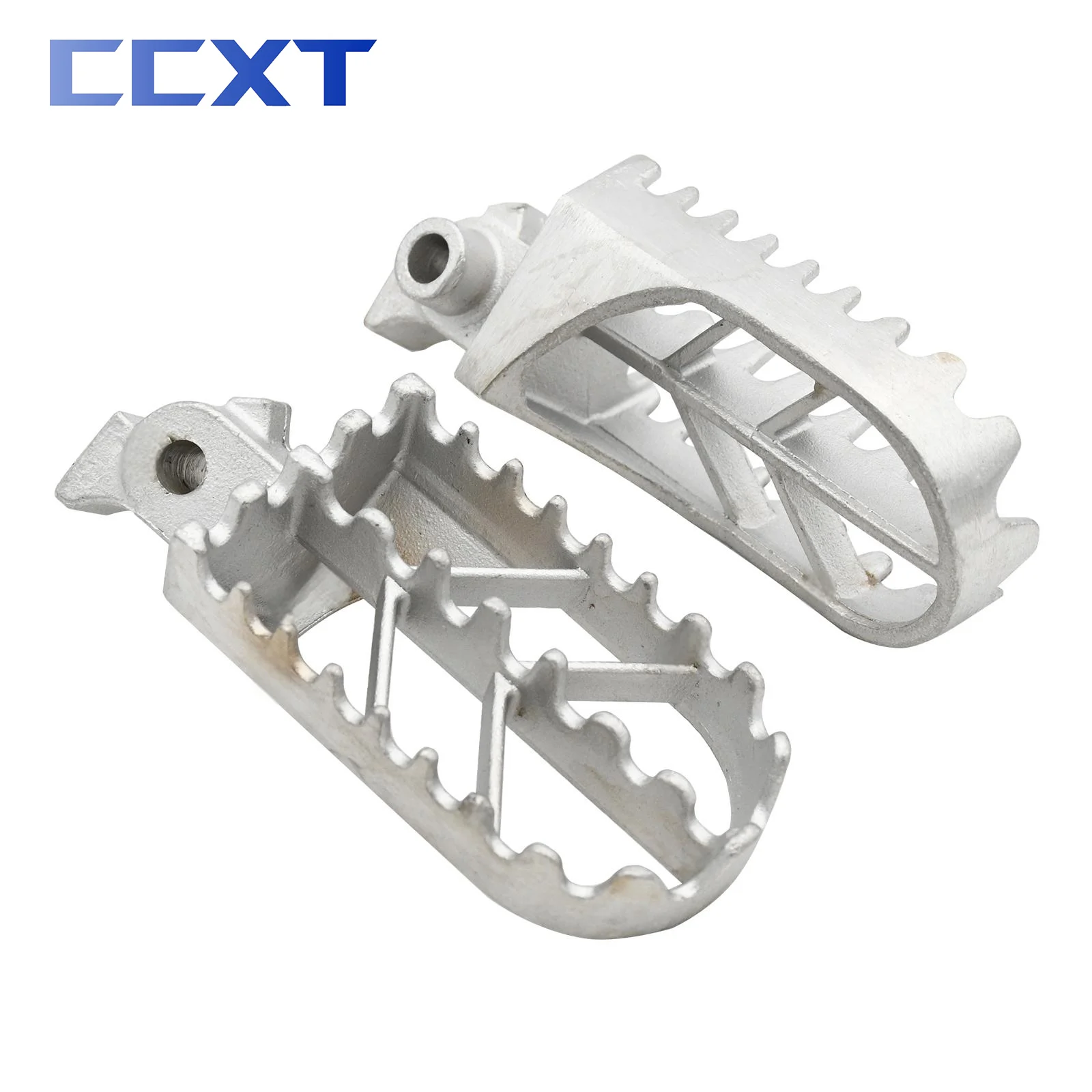 Dirt Bike Stainless Steel Motorcycle Foot Peg Rest Pedal Footpegs For Honda XR XRF CRF 50 50R 70 100F Motocross Universal Parts