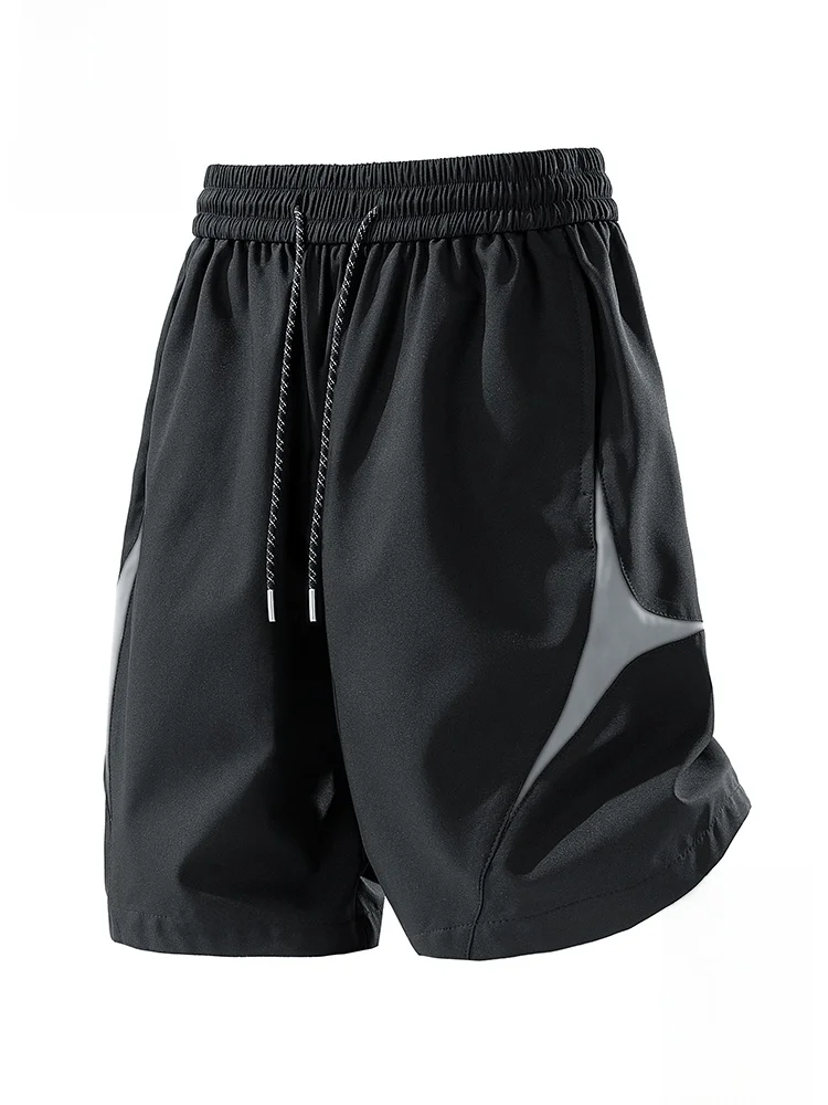 

Мужские летние тонкие модные брюки Paul Frank: дышащие, повседневные, спортивные, свободного кроя, прямые, молодежные, длиной до колена