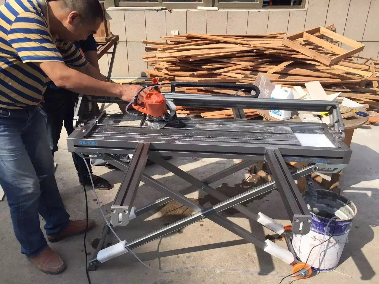 Hot Sale 800mm Heavy Type Professional Electric Tile Cutter Machine for Ceramic and Porcelain Tile