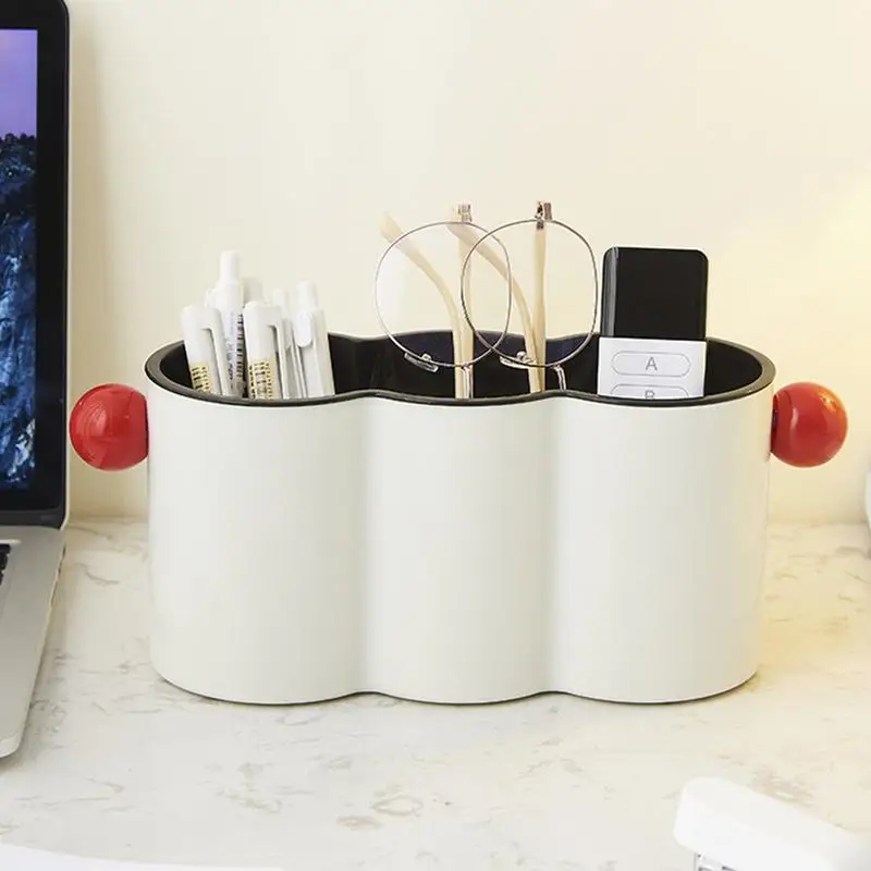 Настольный органайзер, стационарный держатель для хранения с дистанционным управлением, настольный держатель для ручек и карандашей для кистей для макияжа и пульта дистанционного управления