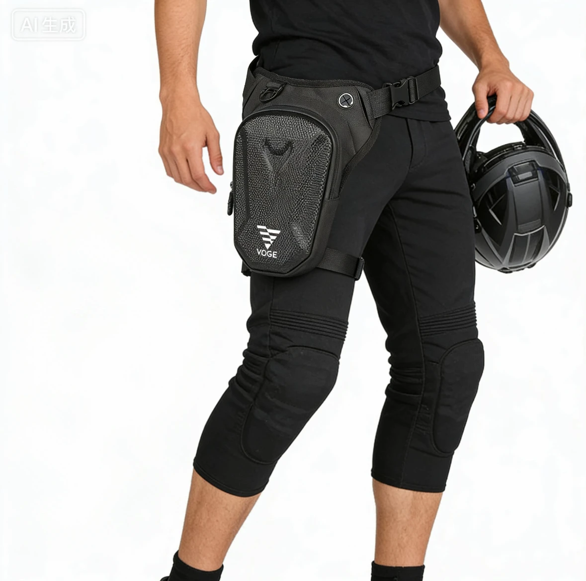 

Waterproof Motorcycle Leg Bag for Voge 300AC/500AC/300R/500R/650DS/DS525X/DS900X/RR660S – Tactical Hip Pack with Thigh Strap