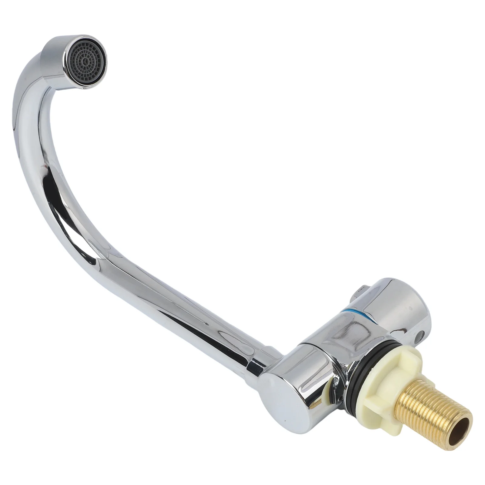 Rinsing Vegetables 360 Rotating Faucet Chrome Faucet 205*138*81mm G1 2 Compatible With Standard Sinks Modern Kitchen Decor
