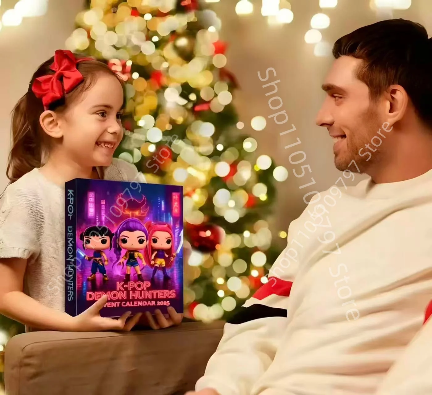 متوفر في المخزون عيد الميلاد Kpop شيطان الصيد 24 قطعة تقويم القدوم مفاجأة صندوق أعمى K البوب الدمى صناديق الهالوين الشكل الهدايا الاطفال اللعب #5