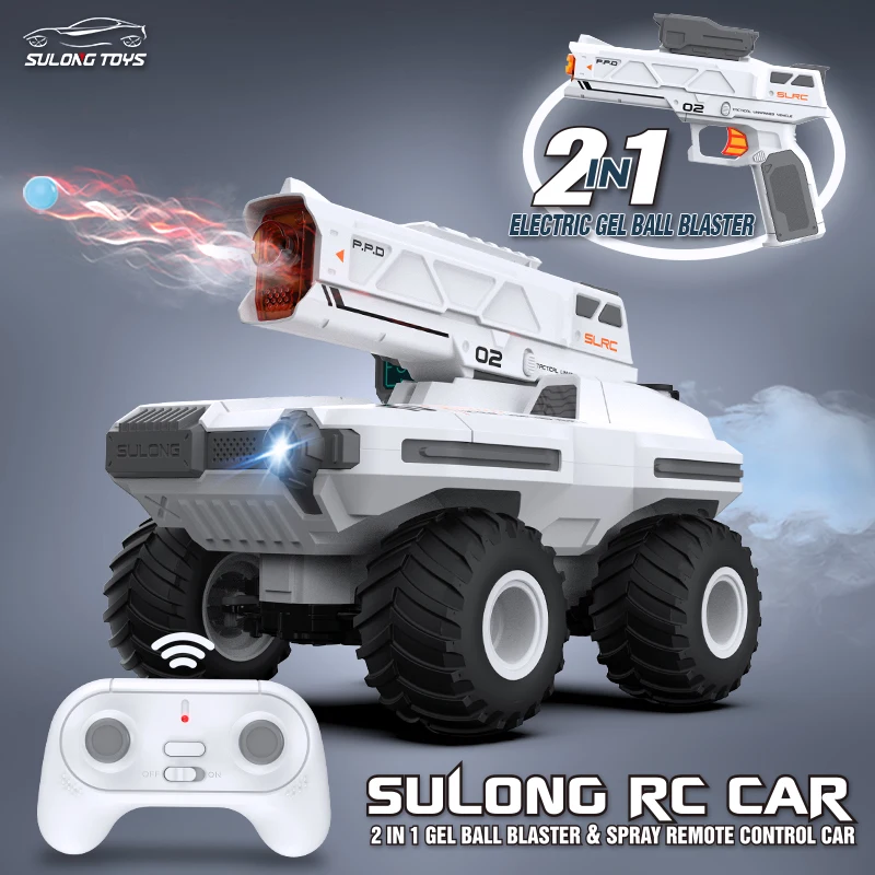 

NEW RC Cars 2 IN 1 Tanks Children Toys Remote Control Car Toys for Boys 1/14 Water Bomb Tank Electric Car Kid Toy Gift