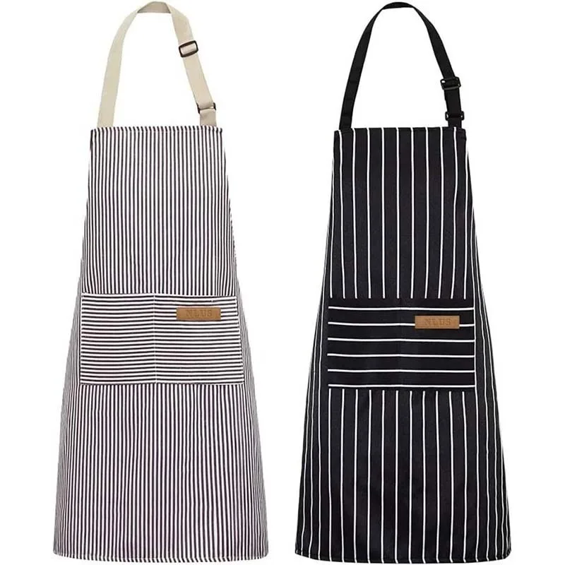 

Kitchen Chef Apron Cafe Shop Woman and Man Waiter Bbq s Restaurant Solid Color Cooking Halterneck