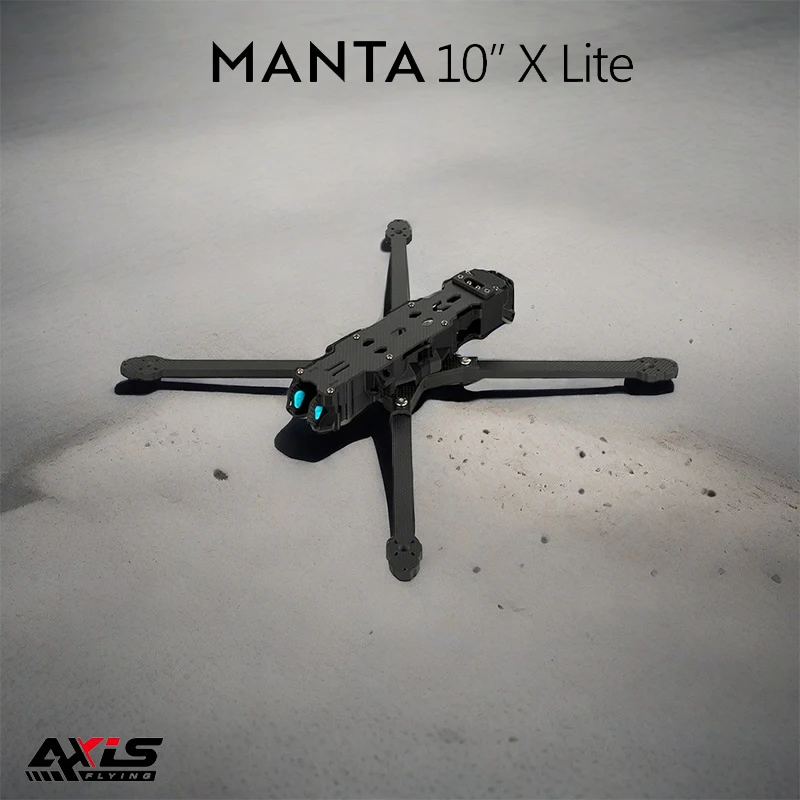Axisflying Manta 10 X Lite 10 cali FPV / BNF / daleki zasięg / duża ładowność / dron kinowy analogowy 5.8G VTX 402mm rozstaw osi ﻿
