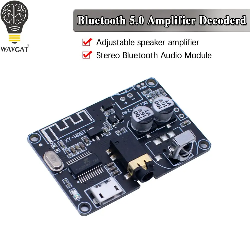 Bluetooth Audio tablica odbiorcza Bluetooth 5.0 mp3 bezstratnej płyta dekodera bezprzewodowy muzyka Stereo moduł XY-WRBT