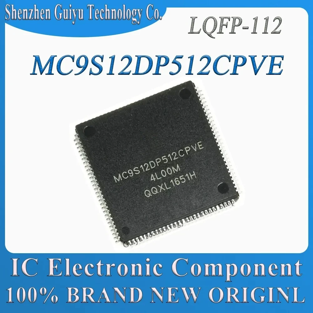 

MC9S12DP512CPVE MC9S12DP512CPVE/MPVE/VPVE MC9S12DP5 MC9S12DP LQFP112 IC MCU чип