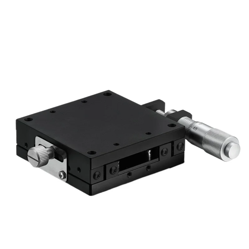 X/XY Axis Manual Displacement Stage LGX/LGY40/60L-C-R High Precision Optical Fine-Tuning Slide Table