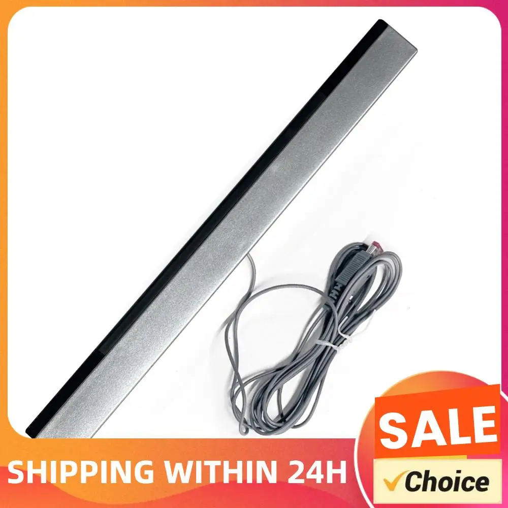 Remote Infrared Ray IR Inductor Bar with Extension Cord Wired Infrared Ray Sensor Bar Wired Motion Sensor Bar for  Wii