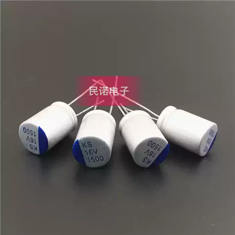 10-100pcs new solid-state capacitors 16V 1500UF 16V1500UF 10X15 available for direct purchase in stock