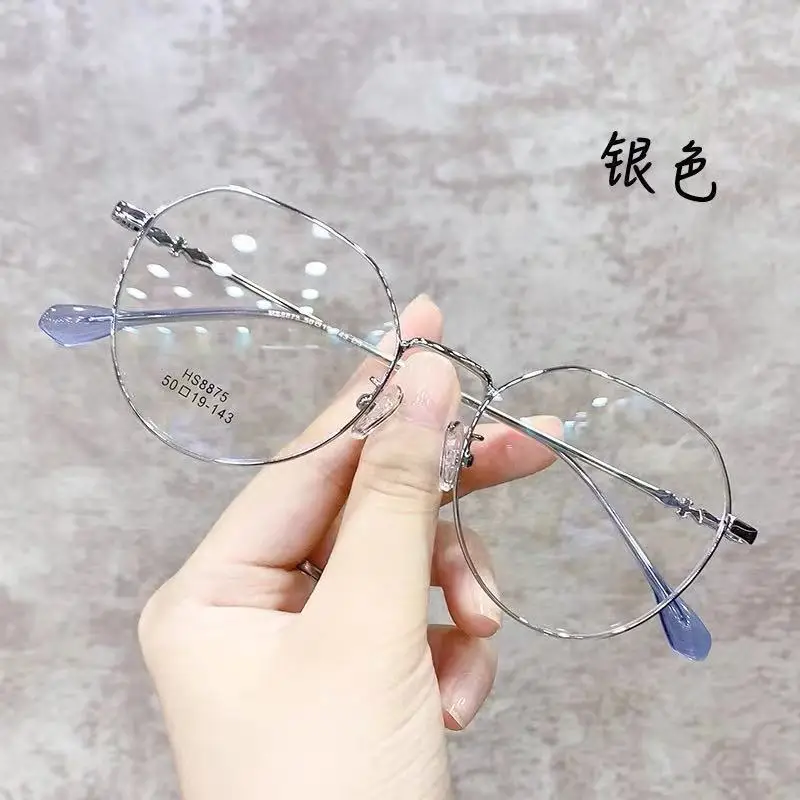 

Metal Anti-Blue Light Glasses Women Men Vintage Round Frame Computer Game Goggles Blue Ray Blocking Eyeglasses Fashion