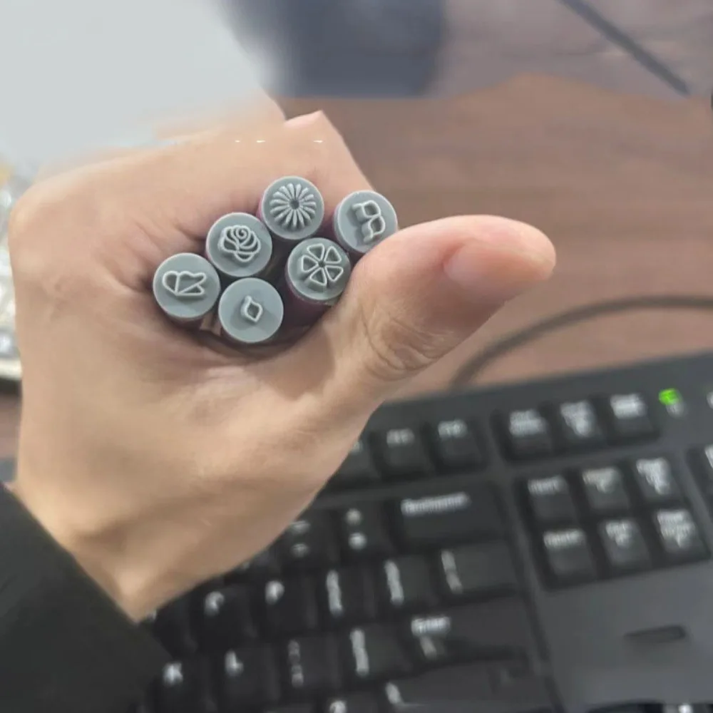 

6/10/15pcs Floral Butterfly Pattern Nail Art Stamp Pen Set Stamping Plate Flower Painting Drawing Nail Brush Stamp Pen DIY