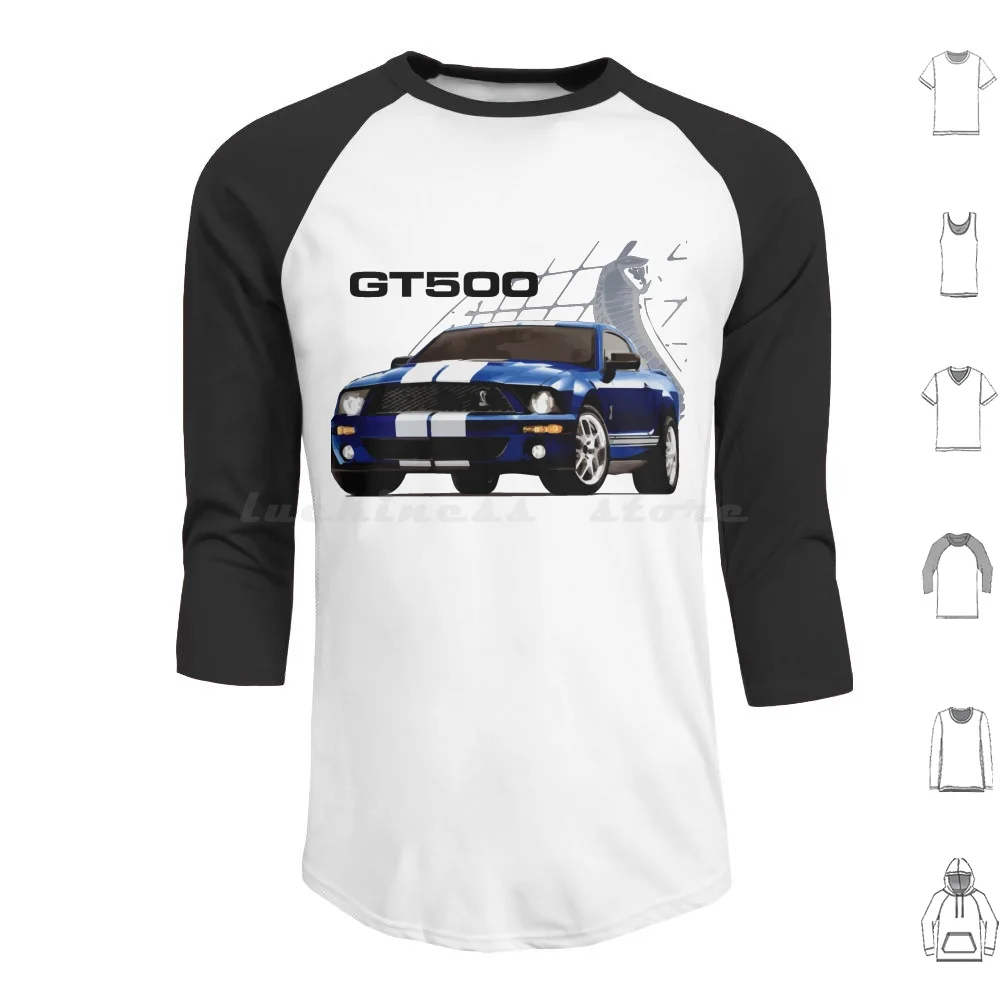 2007 Shelby Gt500 Hoodie Cotton Long Sleeve Gt Shelby Stang S197 S550 Gt Muscle Car Car Car Gt500