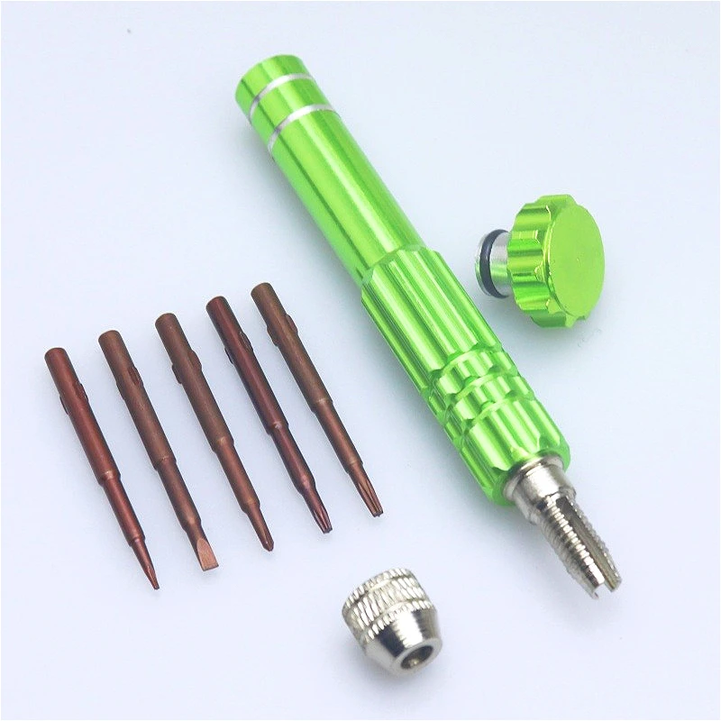 Torx T5 T6/필립스/플랫헤드/0.8mm 오각형/육각형 비트 분해 및 수리 도구가 포함된 올인원 드라이버 키트