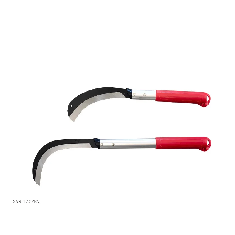 

2025Farming Tools Grass Rice Harvesting Weeding Sickle Aluminum Alloy Handle Agricultural Sickle